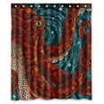 thumbnail image 1 of GCKG Ocean Octopus Bathroom Shower Curtain, Shower Rings Included 100% Polyester Waterproof Shower Curtain 60x72 inches, 1 of 4