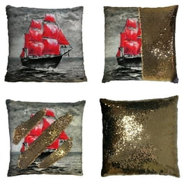 Basketball sequin pillow hot sale