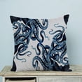 thumbnail image 1 of GCKG Red Octopus Pillow Case Pillow Cover Pillow Protector Two Sides 18 x 18 Inches, 1 of 2