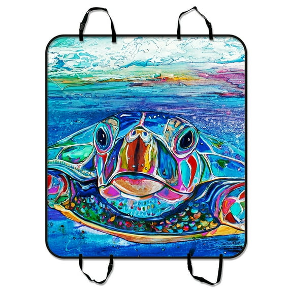 GCKG Sea Turtles Pet Car Seat Cover Dog Car Seat Mat Hammock Cargo Mat Trunk Mat For Cars Trucks and SUV 54x60 inches