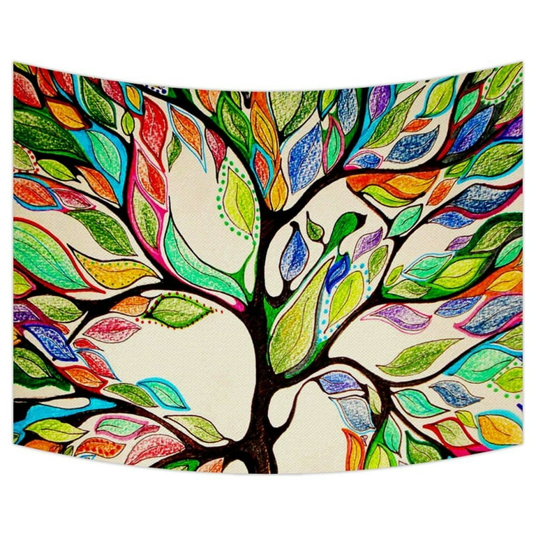 Leather tapestry wall hanging 2025