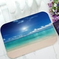 thumbnail image 1 of GCKG Tropical Beach Non-Slip Doormat Indoor/Outdoor/Bathroom Doormat 23.6 x 15.7 Inches, 1 of 3