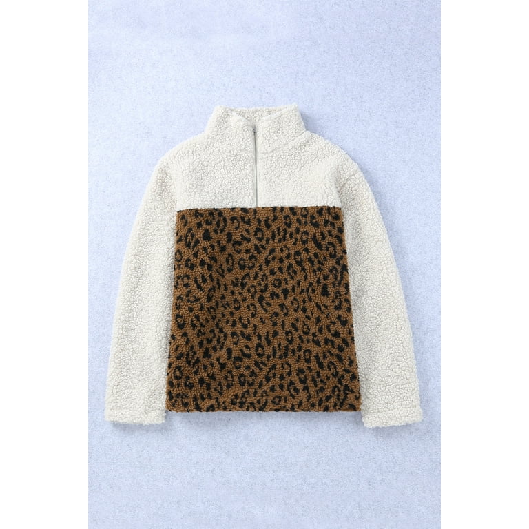 5x sherpa pullover sales