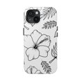 thumbnail image 1 of GCO Hibiscus Flower iPhone Tough Case for iPhone 15, Pro, Plus, Pro Max, 1 of 1