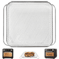 thumbnail image 1 of GCQ Air Fryer Replacement Parts for COSORI 26QT Smart 12 in 1 Air Fryer Toaster Oven, Basket for CS100-AO CTO-R251S 13.3''×11'' Air Fryer Basket Accessories, 1 of 7