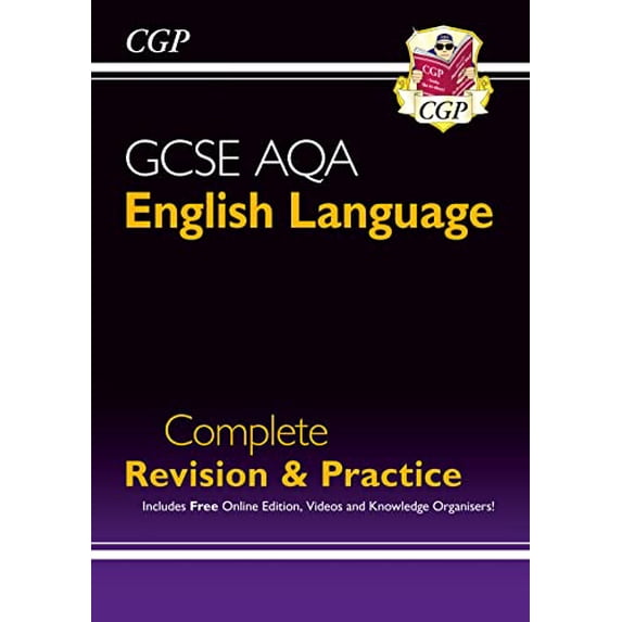 Pre-Owned GCSE English Language AQA Complete Revision & Practice - includes Online Edition and Videos: perfect for the 2024 and 2025 exams (CGP AQA GCSE English Language) Paperback