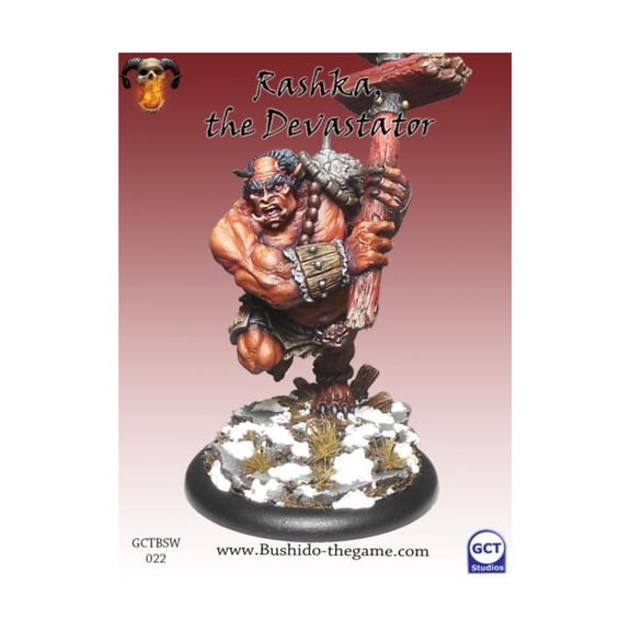 GCT Studios Rashka The Devastator (2nd Edition) New