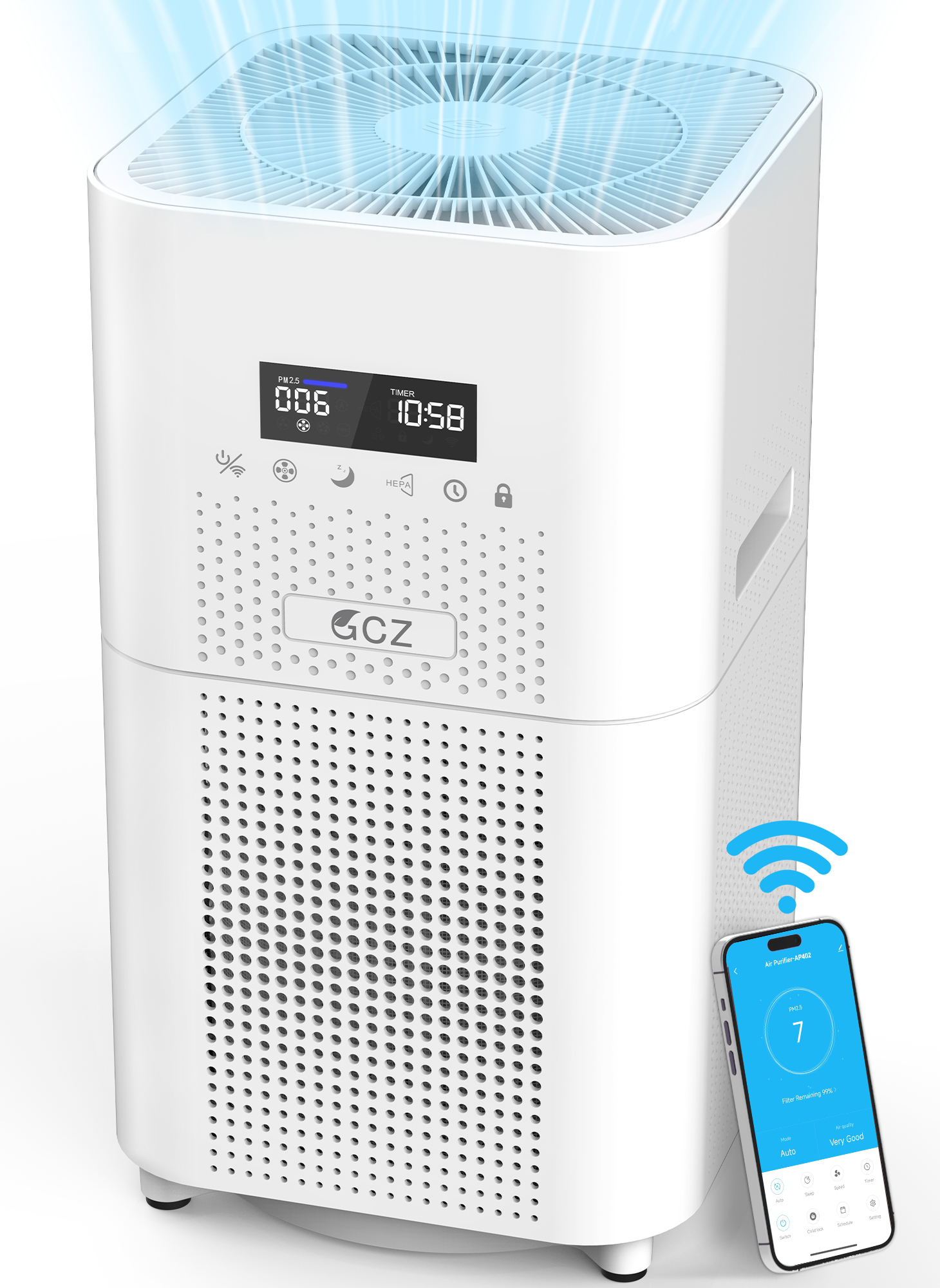 Levoit Air Purifier for Allergies and Asthma, Large Rooms Up to 547 sq