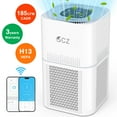 GCZ Air Purifiers for Allergies and Asthma, 1390 Sq. ft Smart WiFi Air