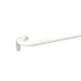thumbnail image 1 of GCurtain Industrial Curtain Rods for Window Treatment 28-48", 5/8" Diameter, Wrap Around Curved Curtain Rods, Versatile for Bedroom, Restroom and Kitchen, Modern Contemporary Design, White, 1 of 8