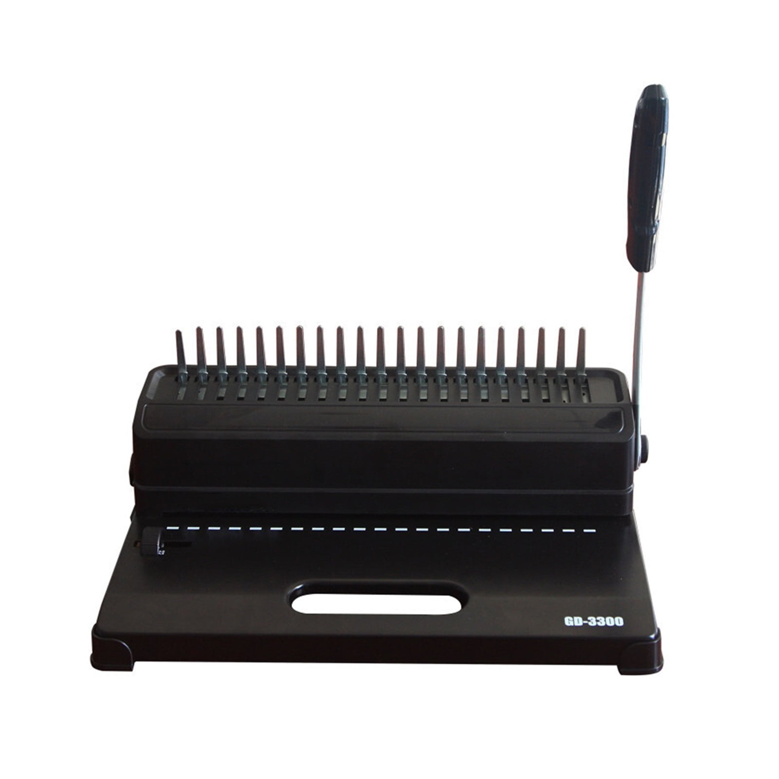 GD-3300 Clip Binding Machine Punching Machine 21-hole Comb Type ...