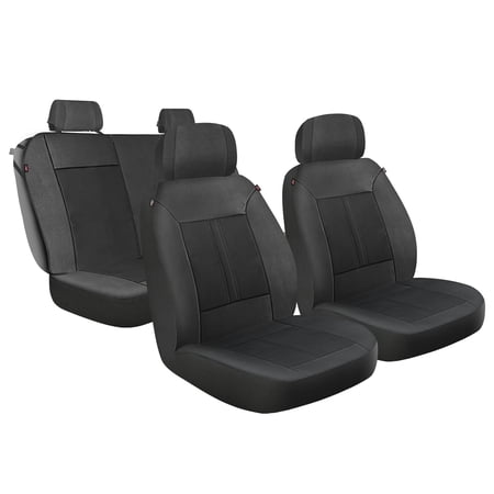 GENUINE DICKIES 3-PIECE PETERSON SEAT COVER SET, BLACK