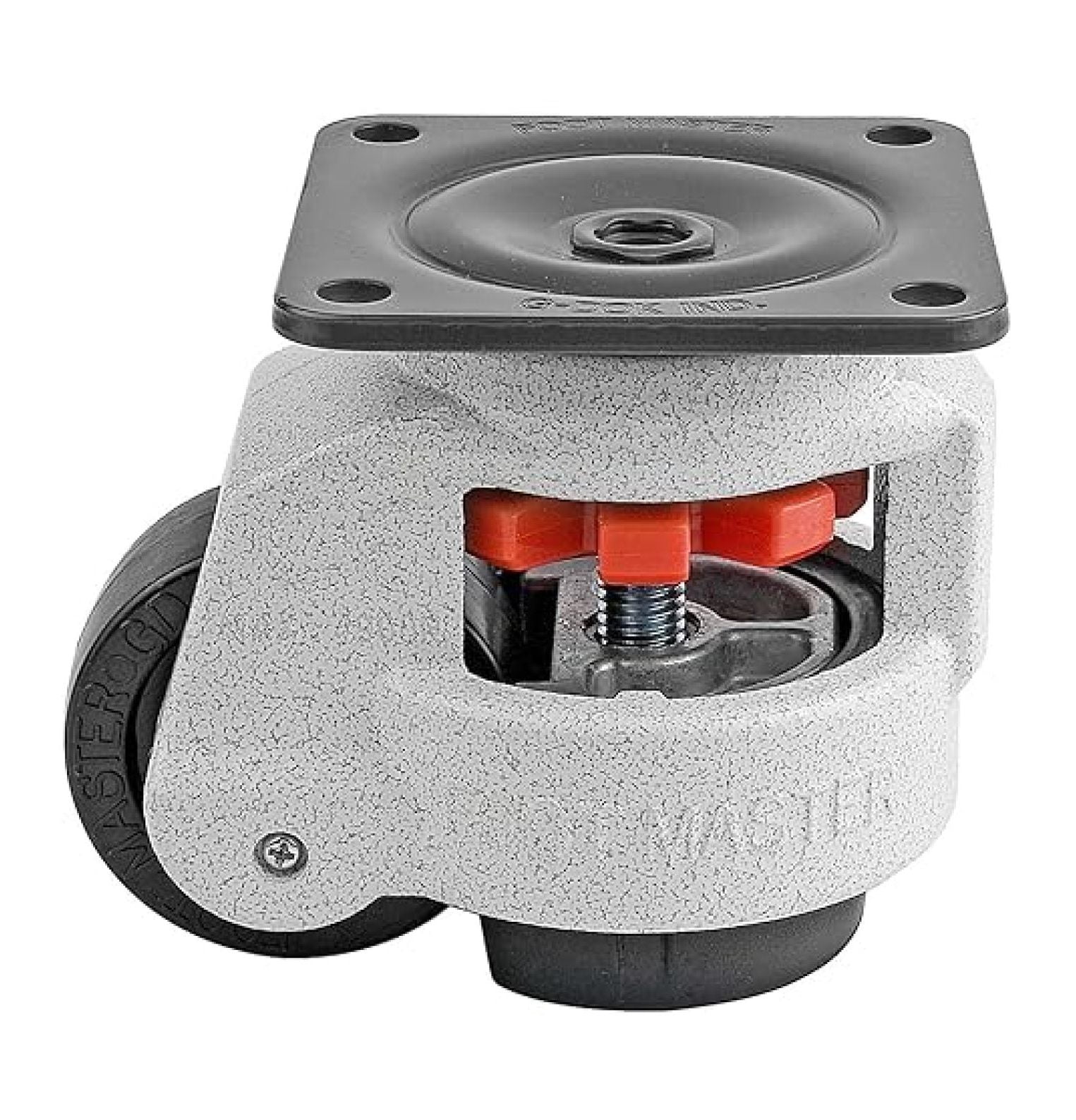 GD-80-F-NYN Leveling Caster, 63 mm Nylon 66 Wheel, Iconic , Height ...