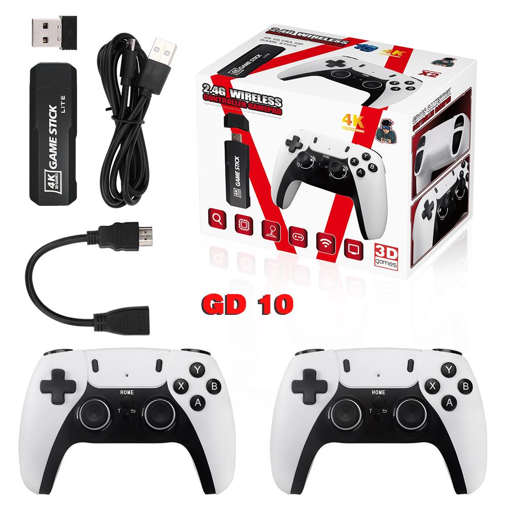 GD10 PRO Retro Video Game Console 2.4G Wireless Game Console Game Stick 4k  256GB 40000+ Game Portable TV Game Console 3D HD Home Game Console X2 PLUS  PSP Game Console Wireless Dual -