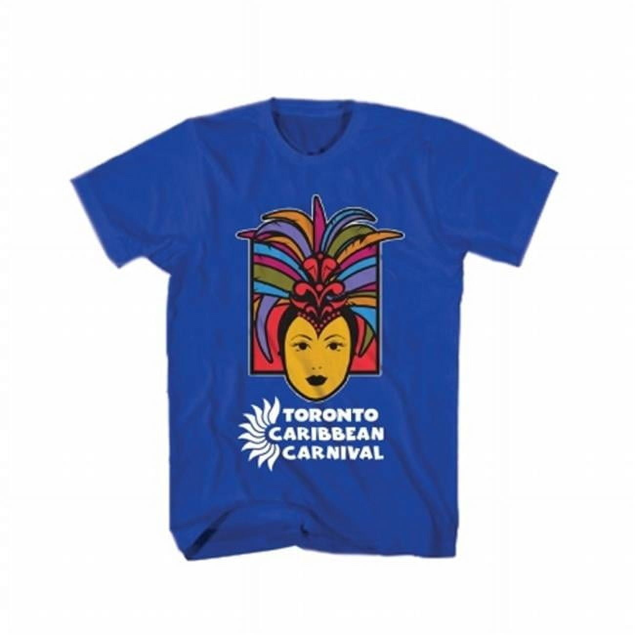 GDC-GameDevCo Ltd. TCC-95085L Toronto Caribbean Carnival Youth T-Shirt- Blue- Caribbean Queen L