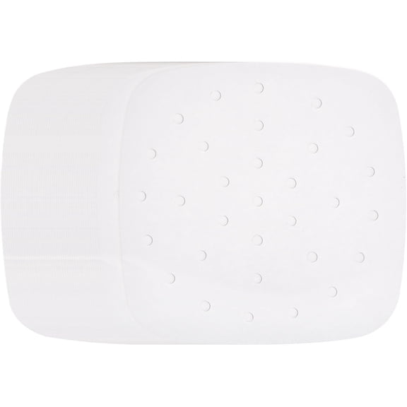GDDPOD-200pcs Air Fryer Liners 8 Inch Square Bamboo Steamer Liners with Holes Non-Stick Perforated Parchment Paper Sheets Disposable Steamer Paper for Air Fryers Steaming Basket, White