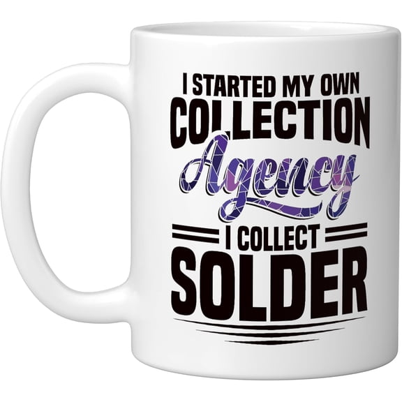 GDDPOD-Stained Glass Window Film Beginner Kit Stained Glass Artist Ceramic Mug, White