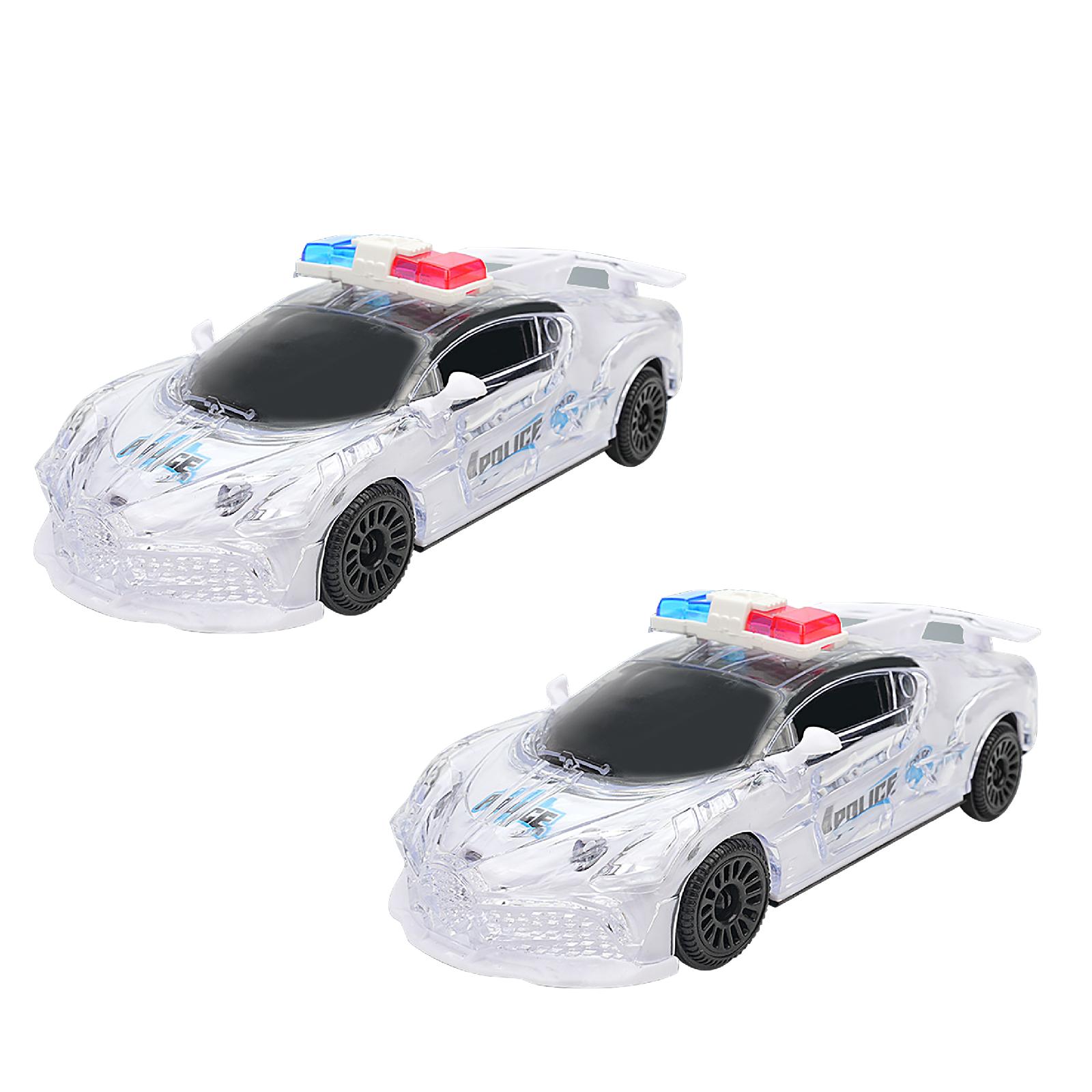 GDDTOY 2PCS Battery Powered "Bump Action" 8 "toy Car Changes Direction