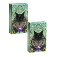 GDDTOY 2PCS Nine Lives Cat Tarot Cards Tarot Cards For Beginners