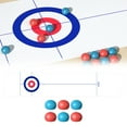 GDDTOY Mini Table Curling Tabletop Curling Game Set Foldable Mini Table