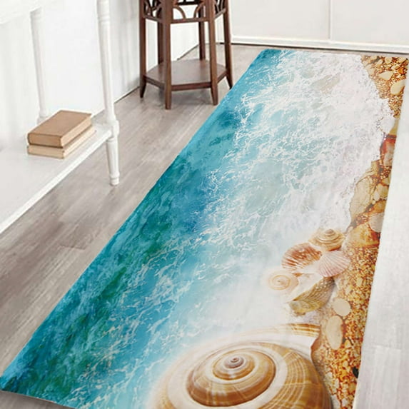 GDDTOY Rugs Kitchen Rug Non Skid Small Accent Throw Rugs for Entryway and Bedroom Carpet Indoor Outdoor Carpet Polyester Fabric