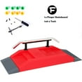 GDDTOY Skate Parks Kit Ramp Parts for Finger Skateboard Fingerboard