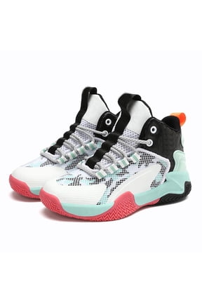 Kid's Basketball Shoes Boys Sneakers Girls Trainers Comfort High Top Basketball Shoes for Boys(Little Kid/Big Kid)