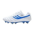 thumbnail image 1 of GDEGE Kids Soccer Cleats Boys Girls Football Shoes Sports Anti-Slip Outdoor/Indoor Sports Shoes Cool Shoes for Students Sport for Shoes Suitable for Various Occasion, 1 of 5
