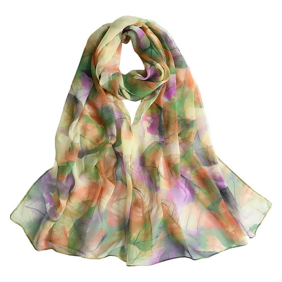 GDEGE Women's Retro Colorful Printed Scarf Lightweight Soft Scarf Stylish and Beautiful Scarf Simple Cotton and Linen Warm Shawl Headscarf Scarf Suitable for Daily Outdoor Home party