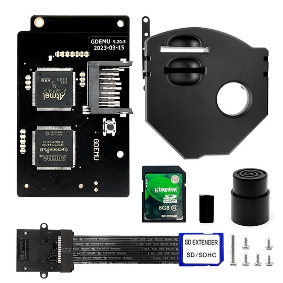 GDEMU V5.20.5 Optical Drive Emulator with Remote Kit for SEGA Dreamcast DC Console