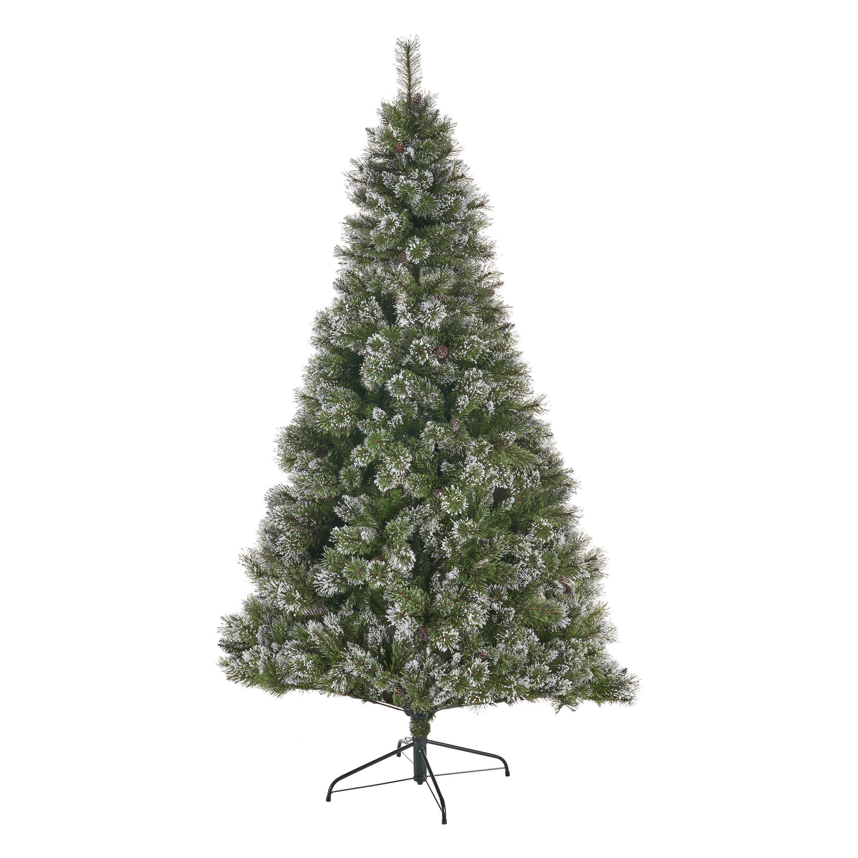 4' Atlanta Mixed Cashmere Pine Medium Artificial Christmas Tree Unlit