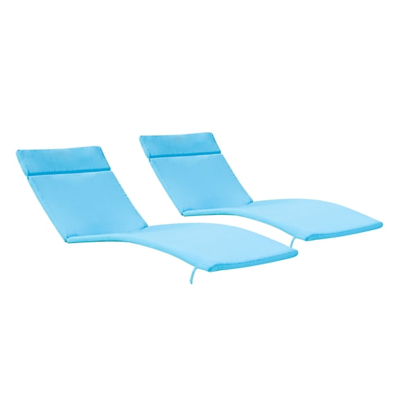 GDF Studio Albany Blue Lounge Cushion (Set of 2)