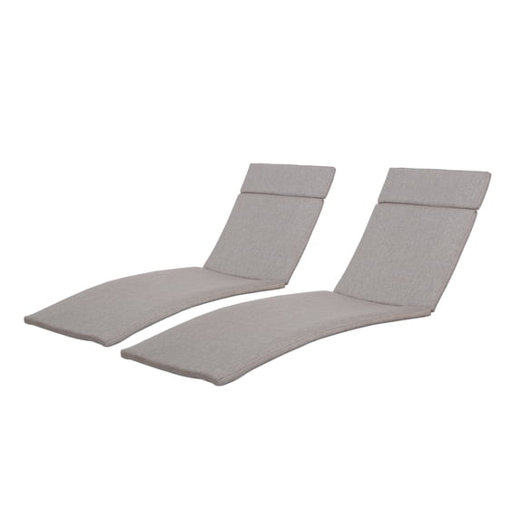 GDF Studio Albany Charcoal Lounge Cushion, Set of 2, Cushions Only