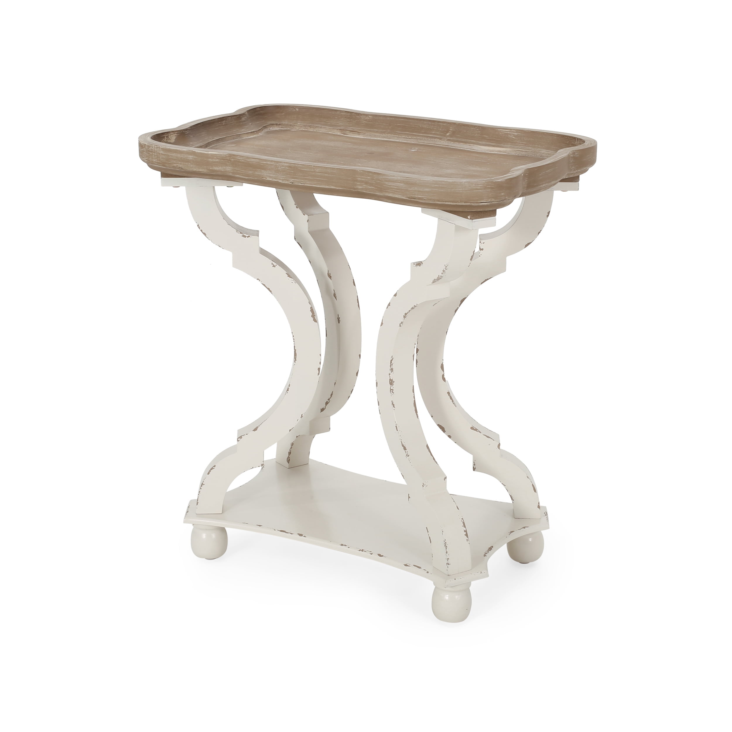 GDF Studio Andrew French Country Accent Table with Rectangular Top ...