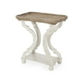 thumbnail image 1 of GDF Studio Andrew French Country Accent Table with Rectangular Top, Natural and Distressed White, 1 of 7