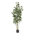 thumbnail image 1 of GDF Studio Atoka 6' x 2.5' Artificial Laurel Tree, Green, 1 of 4