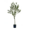 thumbnail image 1 of GDF Studio Atoka Artificial Olive Tree, 5' x 2', 1 of 6