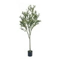 thumbnail image 1 of GDF Studio Atoka Artificial Olive Tree, 6' x 2', 1 of 6