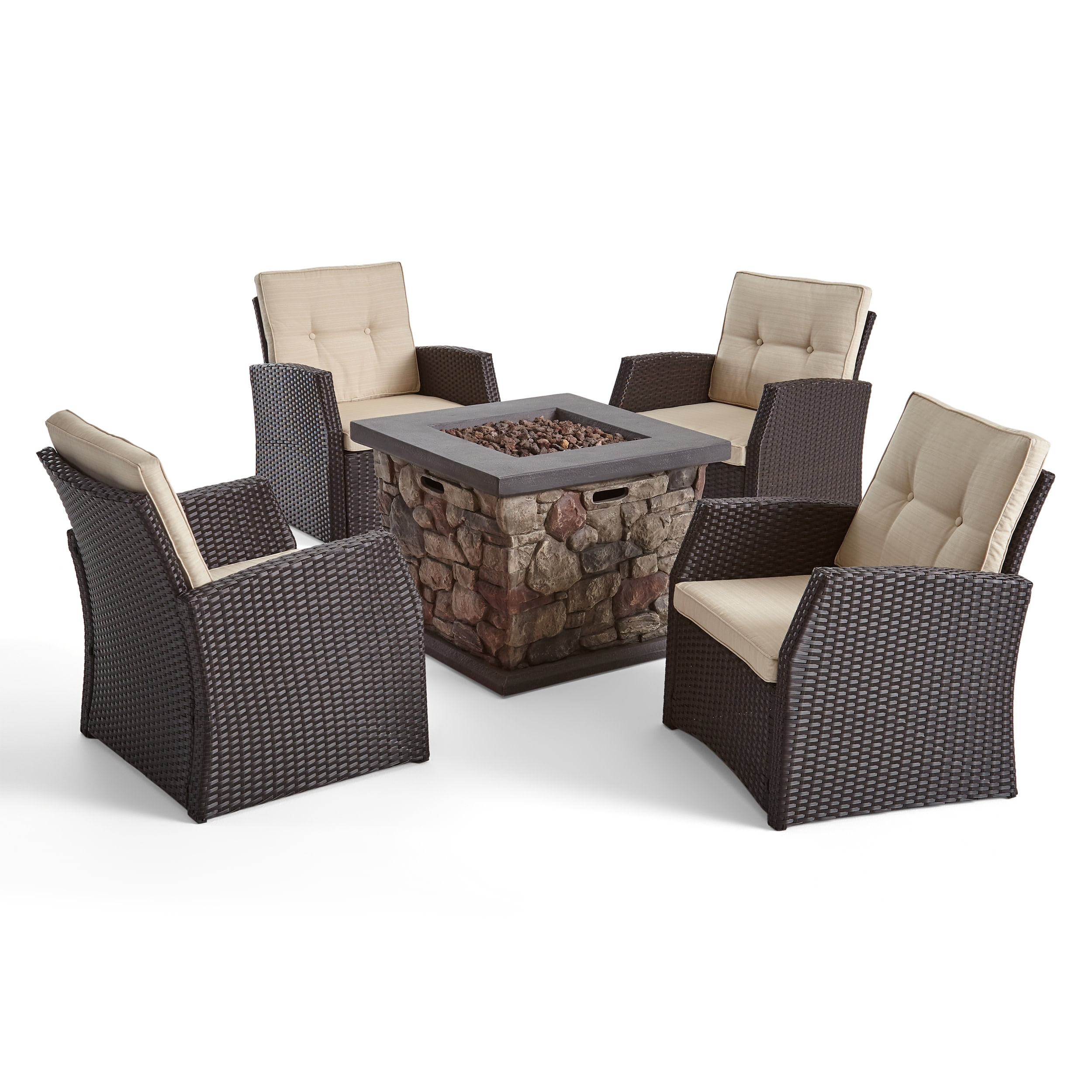 Belvedere wicker patio store club chair