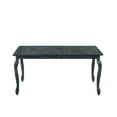 thumbnail image 1 of GDF Studio Birdsong French Country Wooden Expandable Dining Table, Gray, 1 of 9