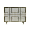 thumbnail image 1 of Dorothy Modern Single PanelIron Firescreen, 1 of 8