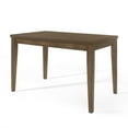 thumbnail image 1 of GDF Studio Boughton Farmhouse Counter Height Wood Dining Table, Antique Brown, 1 of 8