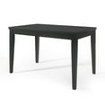 thumbnail image 1 of GDF Studio Boughton Farmhouse Counter Height Wood Dining Table, Black, 1 of 8