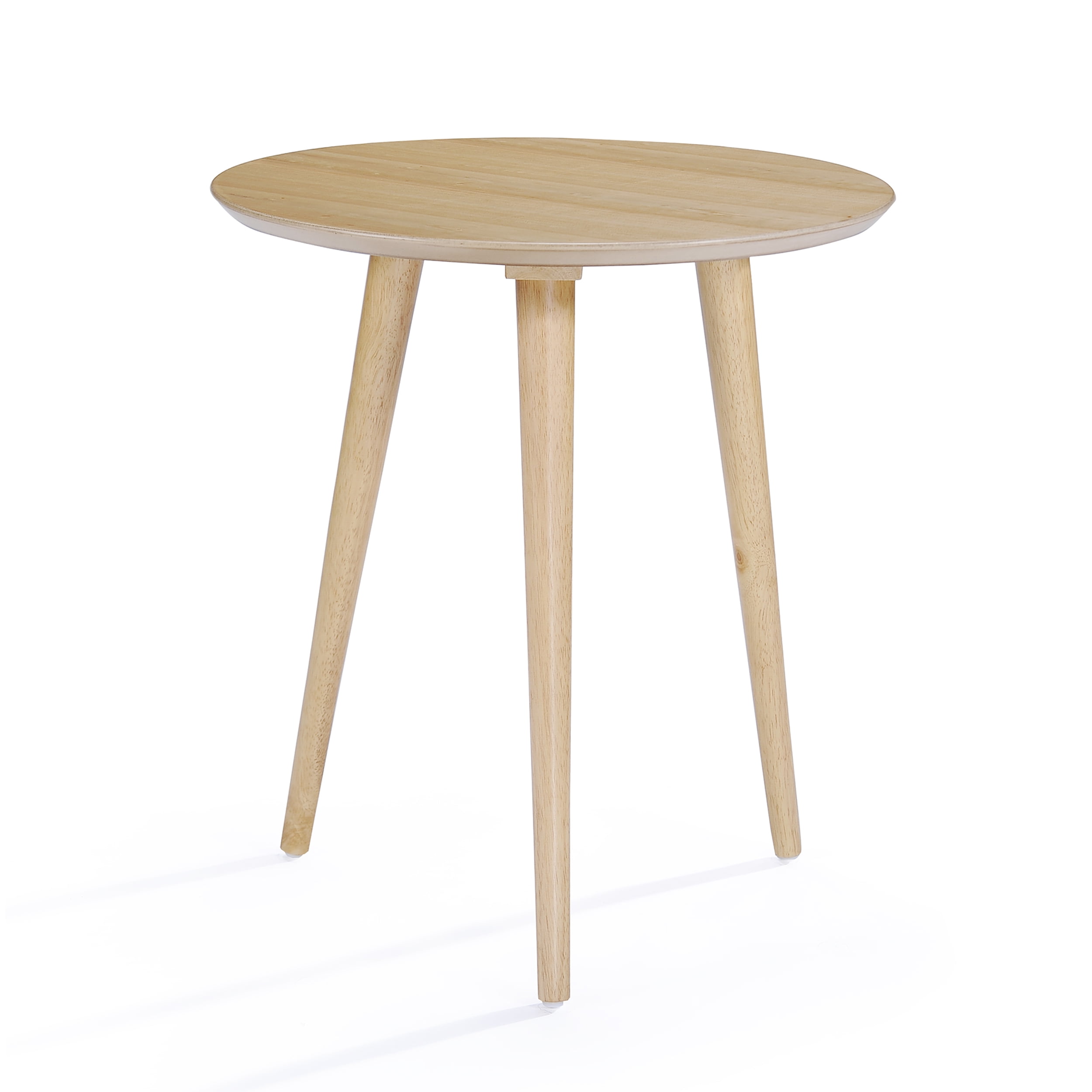 GDF Studio Bridie Mid Century Modern Wood End Table, Natural Oak - Walmart.com