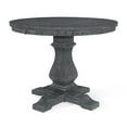 thumbnail image 1 of GDF Studio Carrick Rustic Wood Expandable Oval Dining Table, Gray, 1 of 8