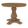 thumbnail image 1 of GDF Studio Carrick Rustic Wood Expandable Oval Dining Table, Natural, 1 of 10