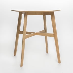 GDF Studio Cedric Mid Century Modern Wood Counter Height Dining Table, Oak