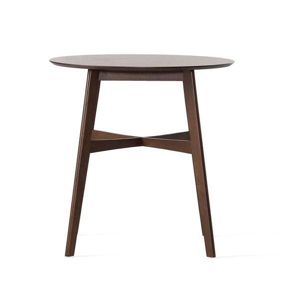 GDF Studio Cedric Mid Century Modern Wood Counter Height Dining Table, Walnut