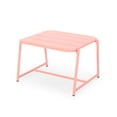 thumbnail image 1 of GDF Studio Crowningshield Outdoor Iron Side Table, Matte Coral, 1 of 6