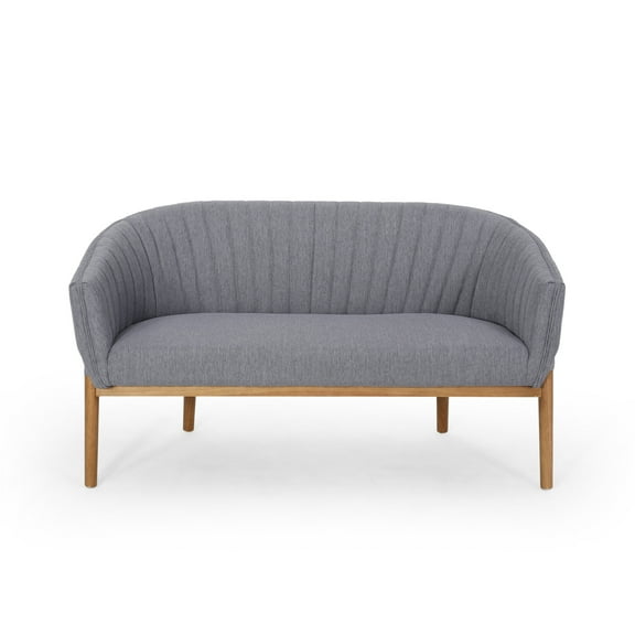 GDF Studio Deborah Loveseat, Charcoal
